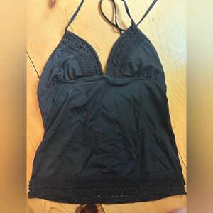 VENUS Black bathing suit top